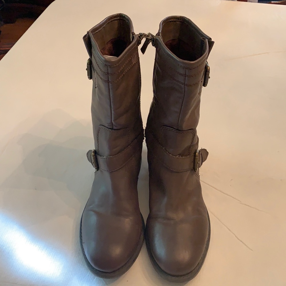 Franco Sarto Boots. Brown. Size 6 1/2.